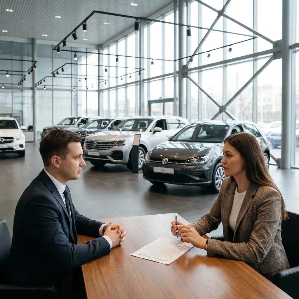 Возврат нового автомобиля в автосалон с пробегом 5000 км