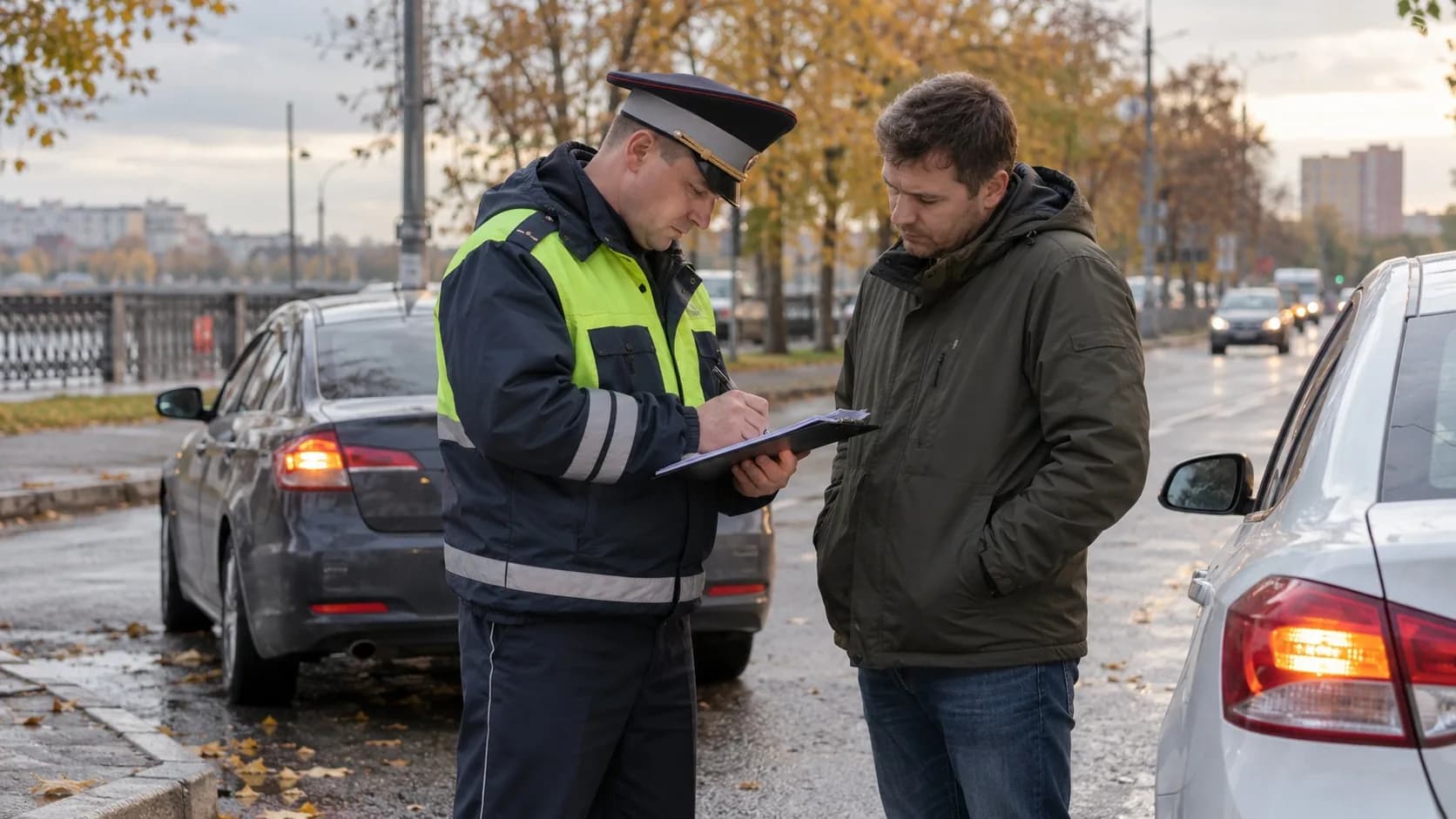 Штраф за ДТП в 2026 году: что грозит виновнику аварии