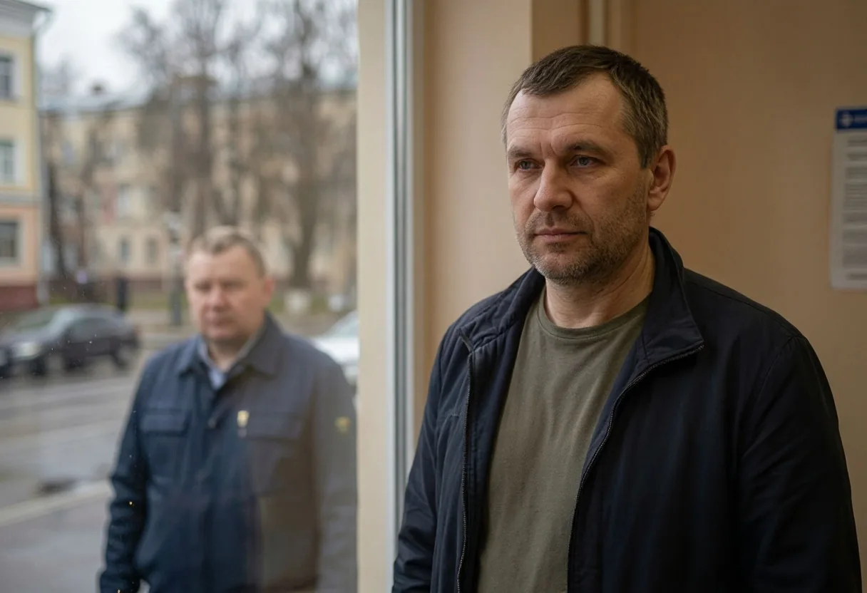 Владелец подаёт документы в окно приёма государственного учреждения